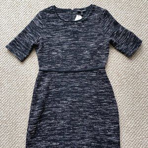 Banana Republic Tweed Sheath Dress | Short‑Sleeve | 10P | NWT